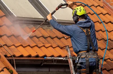 Démoussage et hydrofuge de toiture à Desges