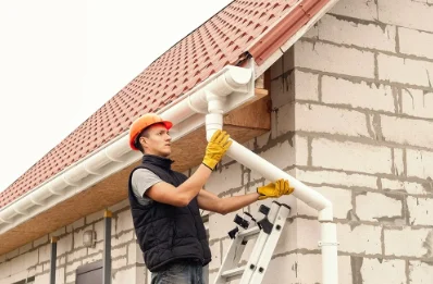 Pose et remplacement de gouttières à Desges